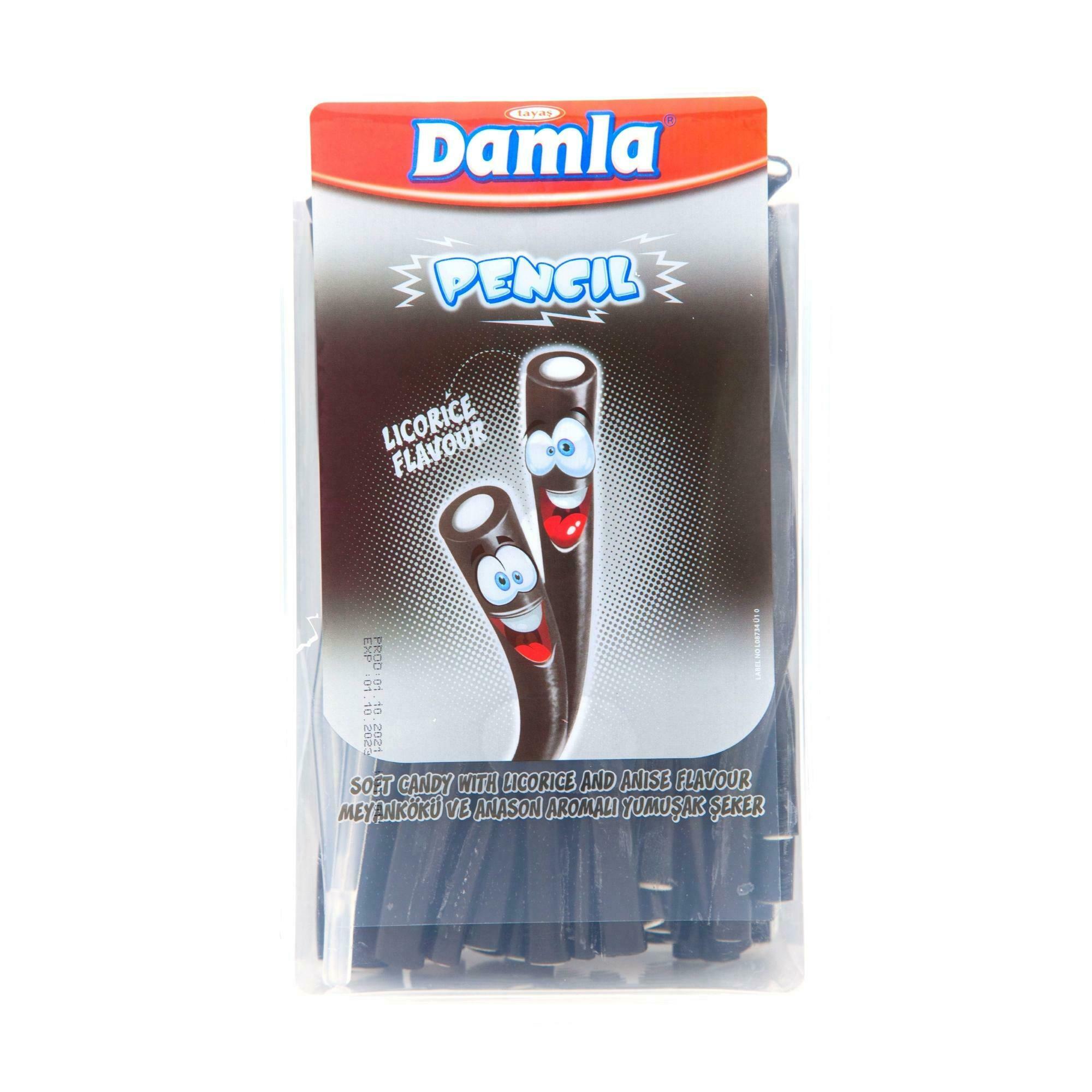 Damla Pencil Licorice & Anise (960G) - Aytac Foods