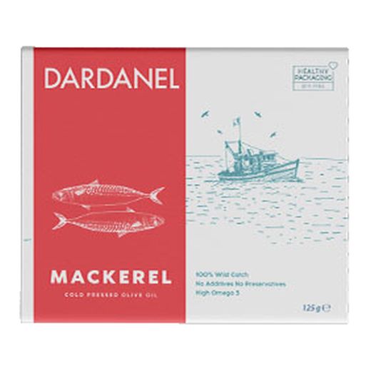 Dardanel Mackerel In Olive Oil (125G) - Aytac Foods