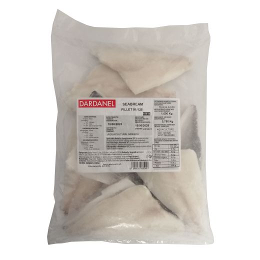 Dardanel Seabream Fillet 91/125 Drl (1KG) - Aytac Foods