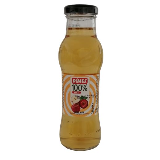 Dimes %100 Apple Juice Glass (250ML) - Aytac Foods