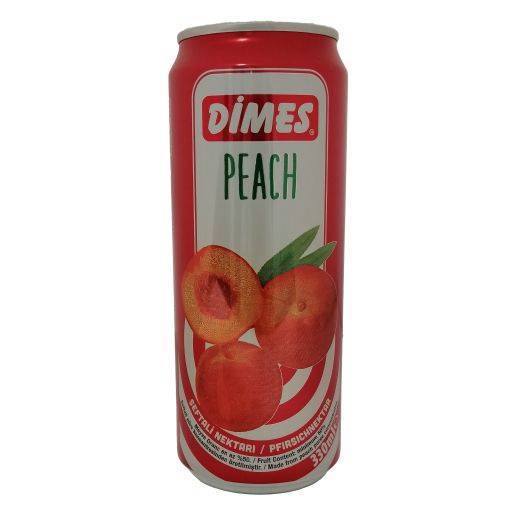 Dimes Peach Nectar Can (330ML) - Aytac Foods