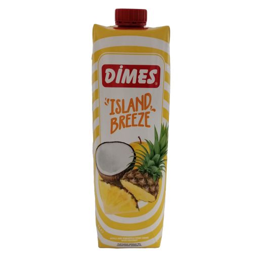 Dimes Pineapple & Coconut Drink Island Breeze (1L) - Aytac Foods