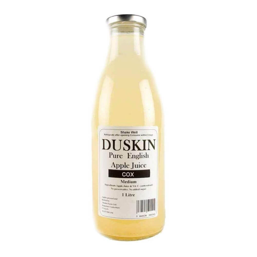 Duskin Natural Cox Apple Juice (1L) - Aytac Foods