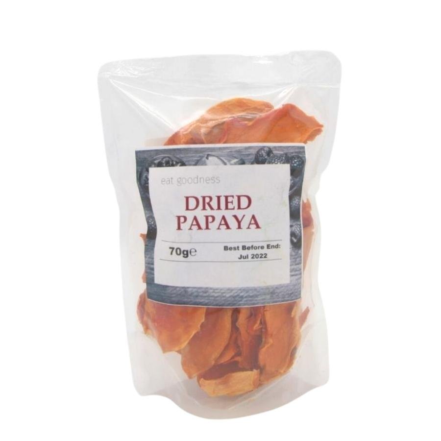 Eat Goodness Dried Papaya (70G) - Aytac Foods
