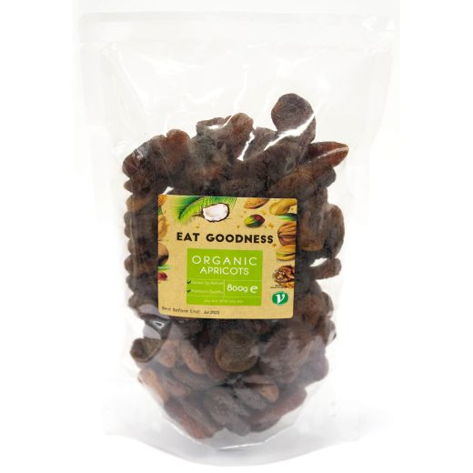 Eat Goodness Organic Apricots - 800GR - Aytac Foods