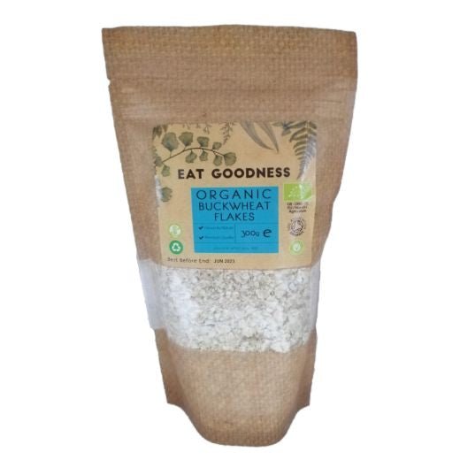 Eat Goodness Organic Buckwheat Flakes - 300GR - Aytac Foods