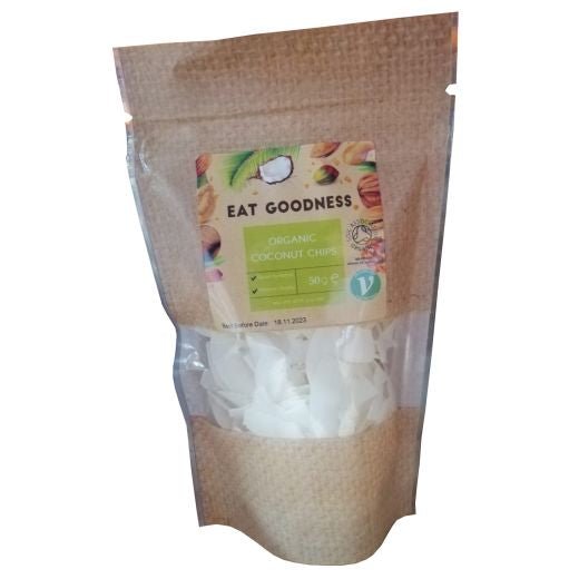 Eat Goodness Organic Coconut Chips - 50GR - Aytac Foods