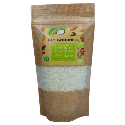Eat Goodness Organic Desiccated Coconut - 150GR - Aytac Foods