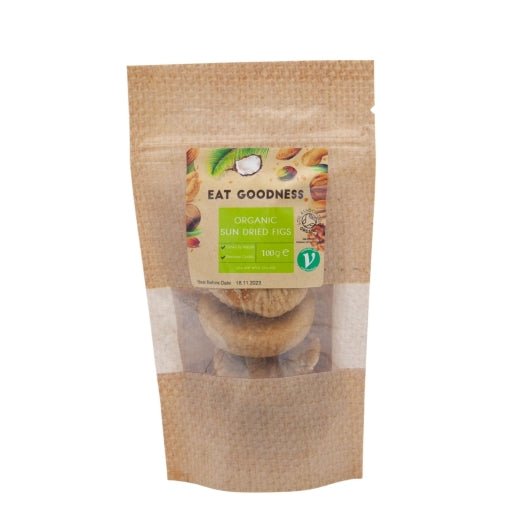 Eat Goodness Organic Figs - 100GR - Aytac Foods
