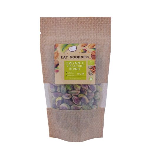 Eat Goodness Organic Pistachio Kernels - 125GR - Aytac Foods