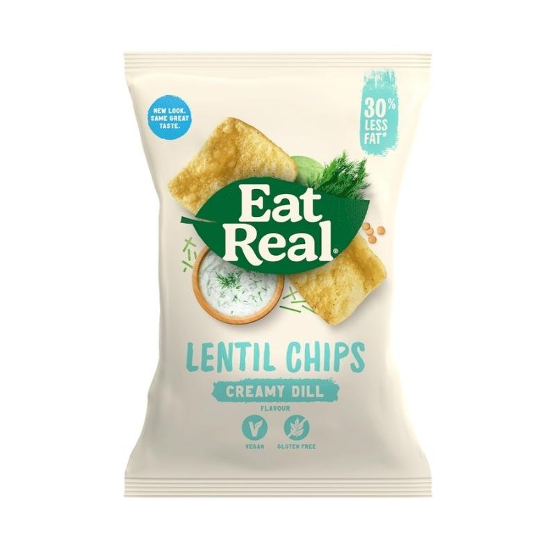 Eat Real Lentil Creamy Dill Chips (133 G) - Aytac Foods