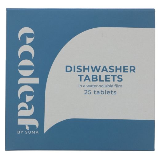 Ecoleaf Dishwasher Tablets All-In-One - 25 Tablets - Aytac Foods
