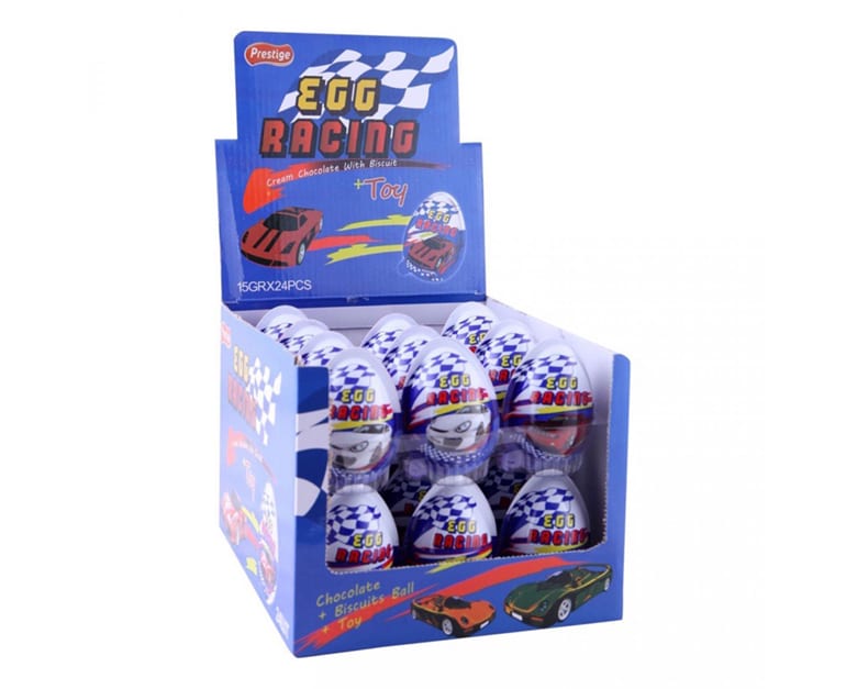 Egg Racing Joy Egg 15G*24Pcs - Aytac Foods