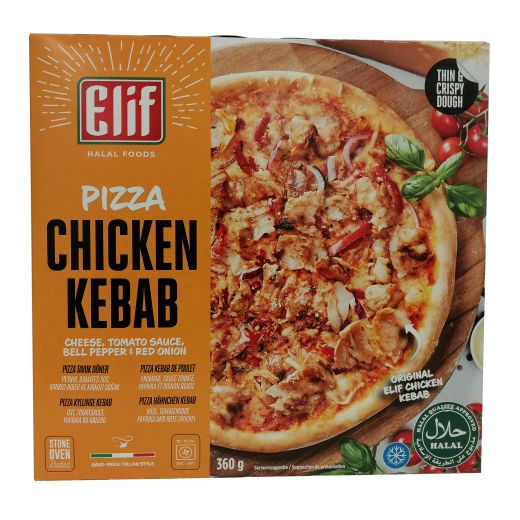 Elif Pizza With Chicken Kebab (360G) - Aytac Foods