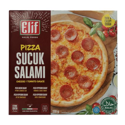 Elif Pizza With Sucuk Halal (330G) - Aytac Foods