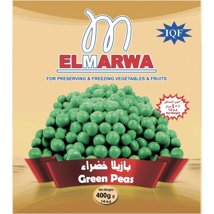 Elmarwa Green Peas (400G) - Aytac Foods