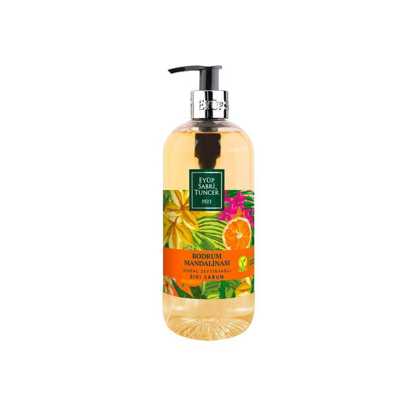 Eyup Sabri Tuncer Liquid Soap With Bodrum Mandarin (500ml) - Aytac Foods