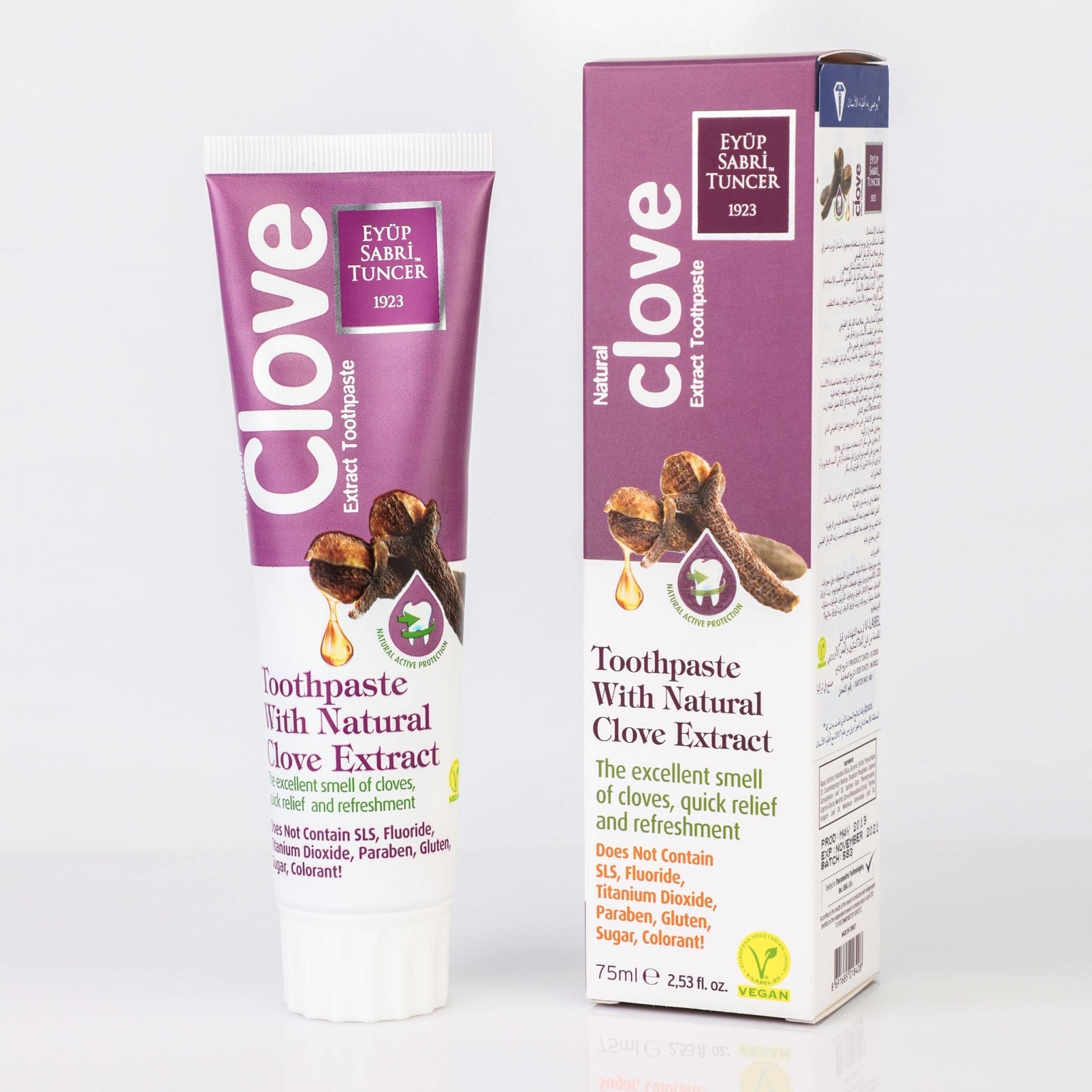 Eyup Sabri Tuncer Toothpaste with Natural Clove Extract - Aytac Foods