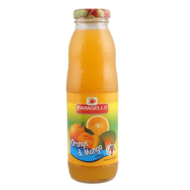 Faragello Orange &amp; Mango Bottle (350ml) - Aytac Foods