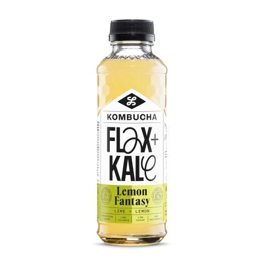 Flax And Kale Kombucha Lemon Fantasy - 400Ml - Aytac Foods