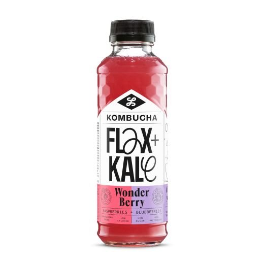 Flax And Kale Kombucha Wonder Berry - 400Ml - Aytac Foods