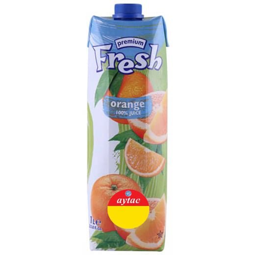 Fresh 100% Orange Juice (1L) - Aytac Foods