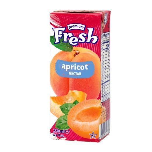 Fresh Apricot 40 % Nectar (250ML) - Aytac Foods