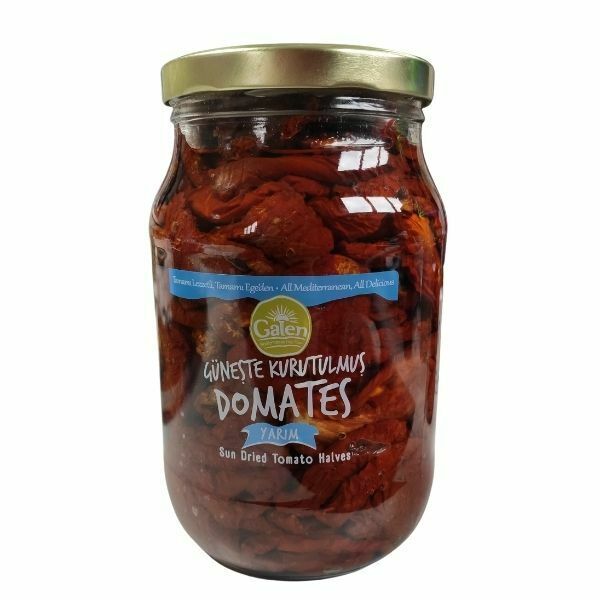 Galen Sun Dried Tomato In Oil Halves (1700CC) - Aytac Foods