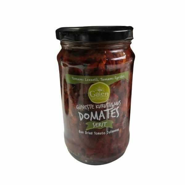 Galen Sun Dried Tomato In Oil Strips (320CC) - Aytac Foods
