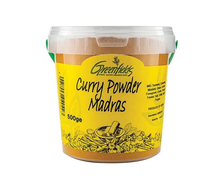 Greenfields Curry Powder Madras (500G) - Aytac Foods