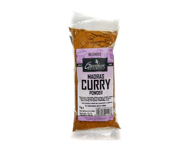Greenfields Curry Powder Madras (75G) - Aytac Foods