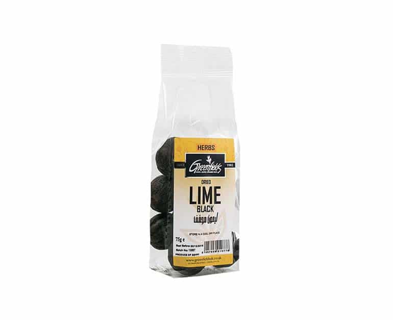 Greenfields Dried Black Lime (75G) - Aytac Foods