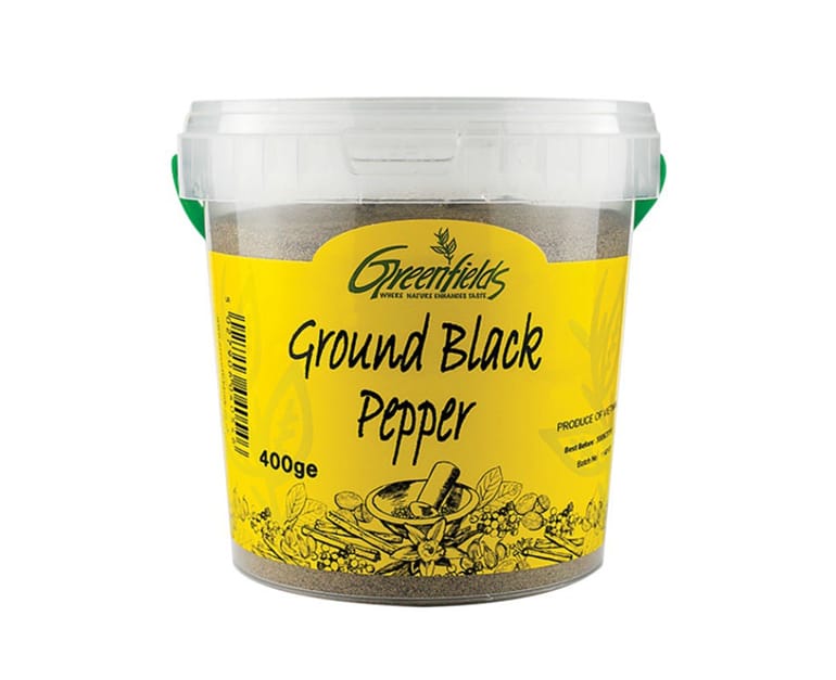Greenfields Ground Blackpepper (400G) - Aytac Foods