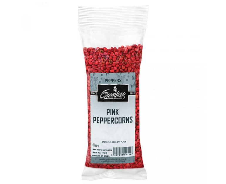 Greenfields Pink Peppercorns (50G) - Aytac Foods