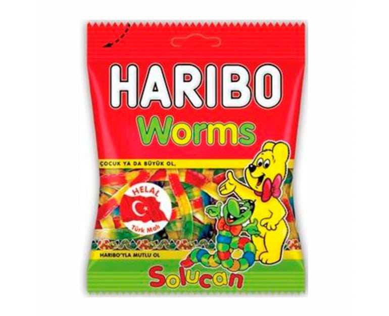 Haribo Worms (100G) - Aytac Foods