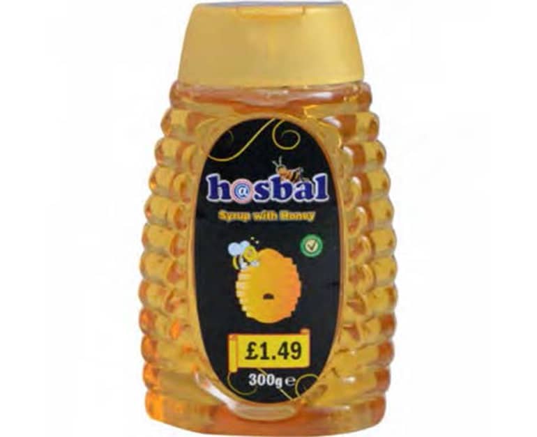 Hasbal Squeezable Syrup With Honey 300G - Aytac Foods
