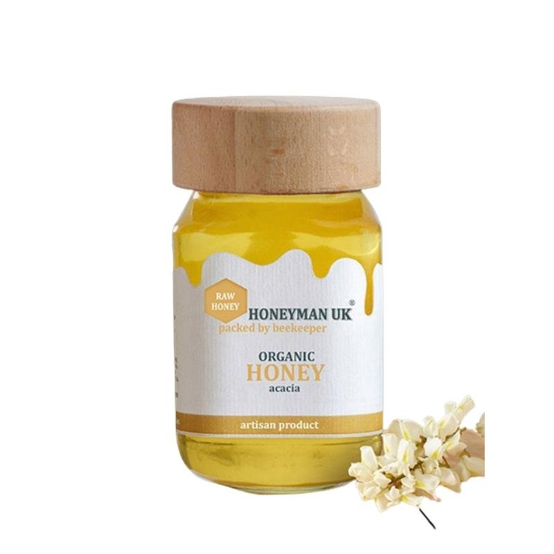 Honeyman Organic Acacia Honey (250G) - Aytac Foods