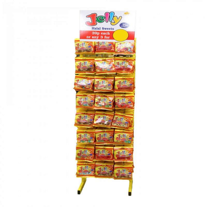 Jelly Halal Sweets 3 For 1 (45 gr X 90 pcs) - Aytac Foods
