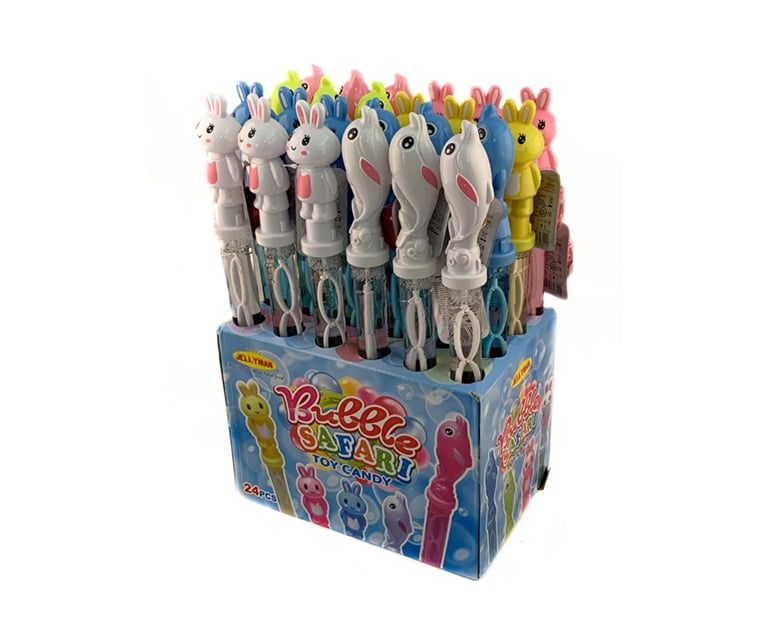 Jellyman Bubble Safari Candy Toy (6 gr X 24 pcs) - Aytac Foods