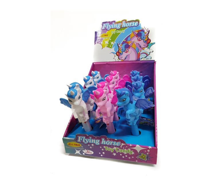 Jellyman Flying Horse With Light & Music (5 gr X 12 pcs) - Aytac Foods