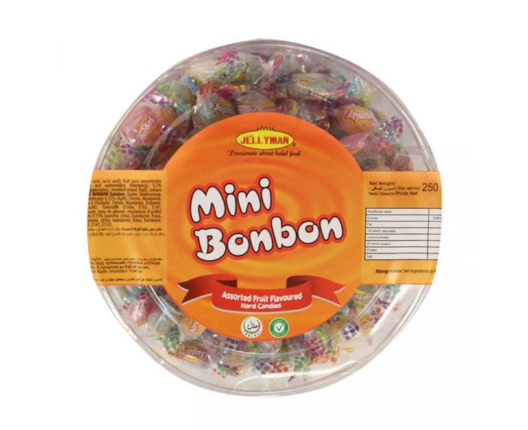 Jellyman Mini Bonbon (250G) - Aytac Foods