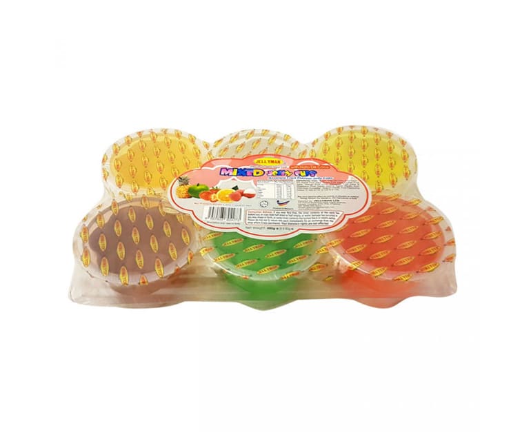 Jellyman Mixed Flavour Jelly Cup (80 gr X 6 pcs) - Aytac Foods