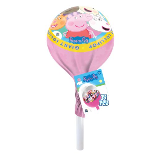 Jm Un Giant Lollypop - Peppa Pig (120G) - Aytac Foods