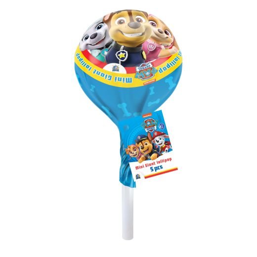 Jm Un Mini Giant Lollypop - Paw Patrol (30GR) - Aytac Foods