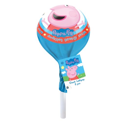 Jm Un Mini Giant Lollypop - Peppa Pig (30GR) - Aytac Foods