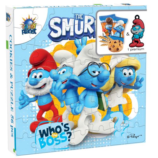 Jm Un Puzzle S - Smurfs (50G) - Aytac Foods