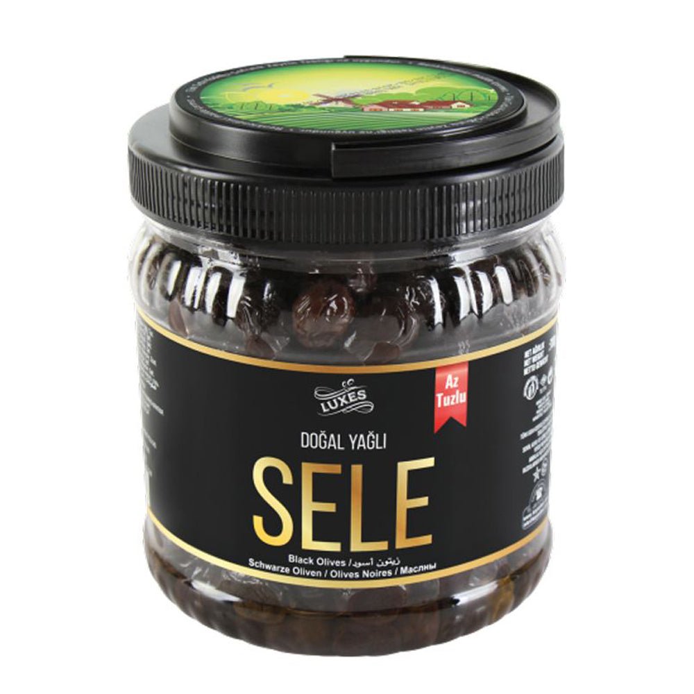 Koy Sefasi Luxes Black Sele Olives Pet (700G) - Aytac Foods