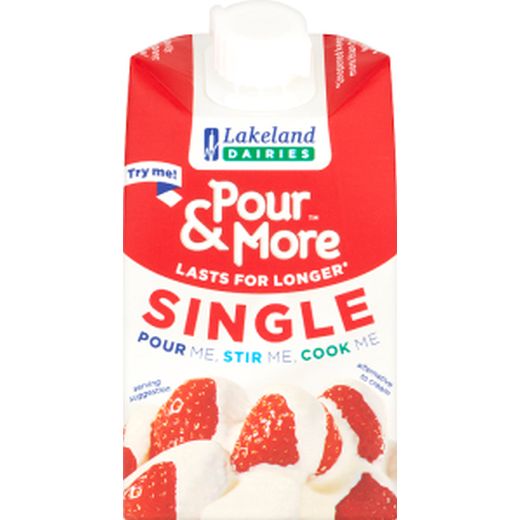 Lakeland Pour & More Single Cream (250ML) - Aytac Foods