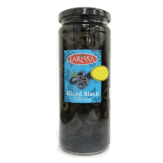 Larissa Black Sliced Olives (430G) - Aytac Foods