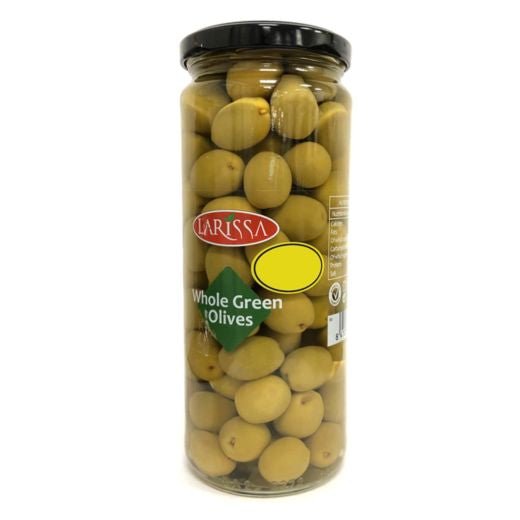 Larissa Green Whole Olives (430G) - Aytac Foods